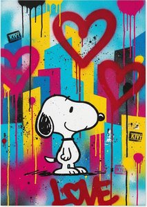 Pulso Urbano: Una Sinfonía Vibrante De Cian, Magenta Y Arte Callejero Espontáneo — Laurent Charpentier