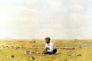 Whistling For Plover — Thomas Eakins