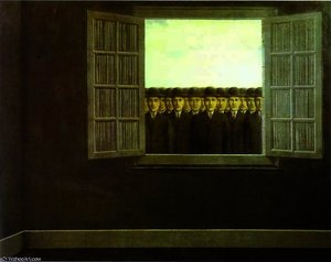The Month Of The Grape Harvest — René Magritte