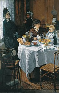 The Luncheon — Claude Monet, Impressionism