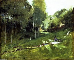 Waldlandschaft (auch Bekannt Als Les Chênes) — John Singer Sargent