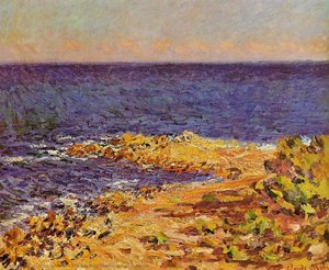 Das Große Blaue Mittelmeer Bei Antibes — Claude Monet, Impressionism