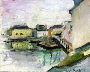 El Puerto De Palais, Belle Île — Henri Matisse