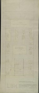 Lbh Building Machinery Woodworking Machinery Hall 5 (leipzig Trade Fair, Plan View Exhibition Stand) — Franz Ehrlich, Bauhaus