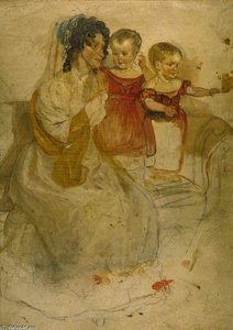 Mother And Children — George Harvey