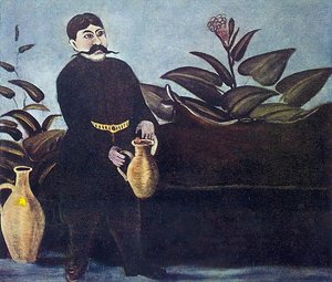 Sarkis Pouring Wine — Niko Pirosmani