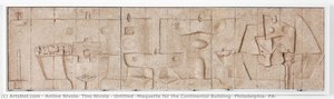 Untitled [maquette For The Continental Building, Philadelphia, Pa] — Antine Nivola, Tino Nivola