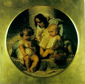 A Child Learning To Read — Paul Delaroche