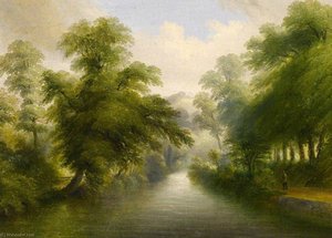 Mill Stream at Pynes, Devon