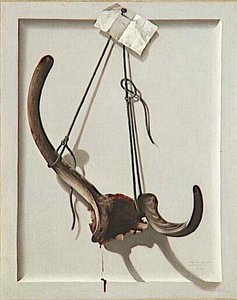 Bois de cerf chassé par le Roi à Saint Hubert le 10 Juin 1767