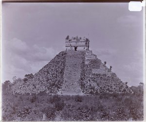 Photograph Of Chichén Itzá Taken By A.p. Maudslay — Alfred Percival Maudslay