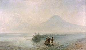 Dejection Of Noah From Mountain Ararat — Ivan Konstantinovich Aivazovsky