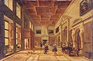 Vue Interieure D'une Grande Salle — Bartholomeus Van Bassen