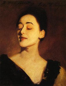 Flora Priestley (also Known As Lamplight Study) — John Singer Sargent