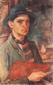 Self-portrait — Janos Kmetty