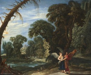 Jacob wrestling with the Angel