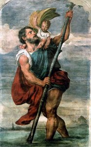 Saint Christopher — Titian