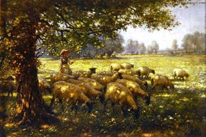 The Shepherdess — William Kay Blacklock