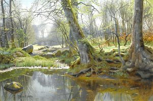 Spring Forest — Peder Mørk Mønsted