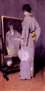 Preparándose Para El Baño — William Merritt Chase