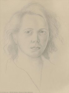 Portrait Of Mária Galandová — Mikuláš Galanda