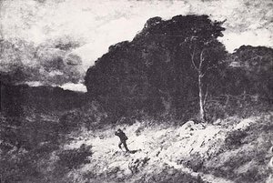 Approaching Storm, (painting) — Edward Mitchell Bannister