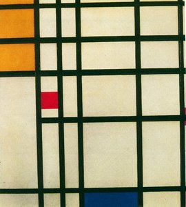 Composition With Red, Yellow And Blue 1 — Piet Mondrian, Neo-plasticism