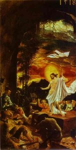 The Resurrection Of Christ (panel From The St. Florian Altar) — Albrecht Altdorfer