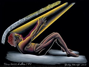 How Will I Die? #7, From The End: A Meditation On Death And Extinction — Judy Chicago, Contemporary Realism