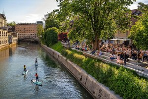 With Sup On The Ljubljanica River — Andrej Tarfila