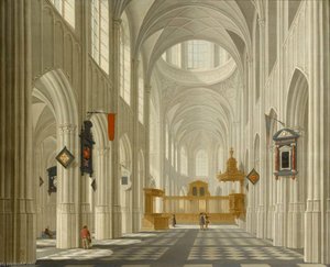 Interior Of A Church — Daniel De Blieck