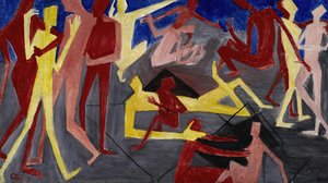Untitled (vorticist Figures) — Clara Birnberg, Vorticism