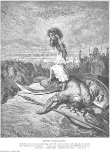 David Und Goliath — Paul Gustave Doré