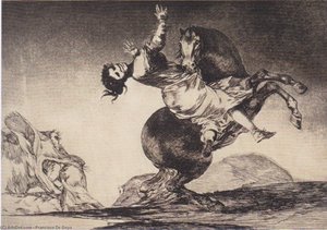 Abducting Horse — Francisco José De Goya Y Lucientes, Romanticism
