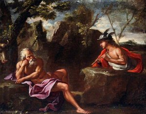 Mercury And Argus — Da Pier Francesco Mola