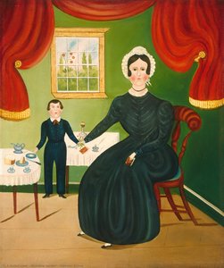 Interior Scene — Winslow Homer, Luminism
