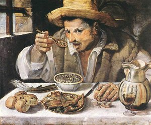 The Beaneater — Annibale Carracci