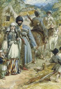 Circassia. Teherkess Of The Soubash — William Simpson