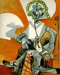 The Man With A Pipe — Pablo Picasso, Cubism