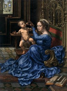 Virgin And Child — Jan Gossart