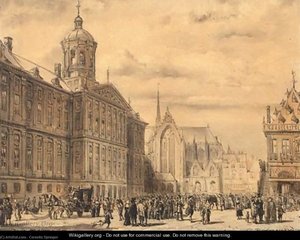 De Dam, Amsterdam — Cornelis Springer