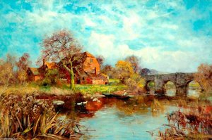 Summer By The Lake — Henry John Yeend King