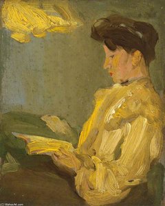 Lamplight — John Duncan Fergusson, Post-impressionism