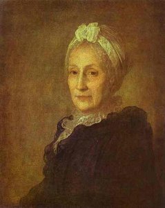Portrait Of Anna Yuryevna Kvashnina-samarina — Fyodor Rokotov