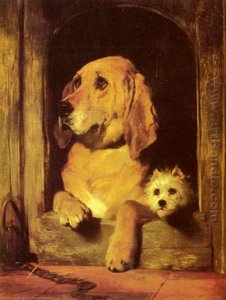 Henry Dignity And Impudence — Sir Edwin Henry Landseer, Contemporary Realism