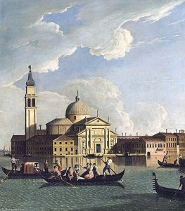 View Of San Giorgio Maggiore, Venice — Johan Richter (giovanni Richter)