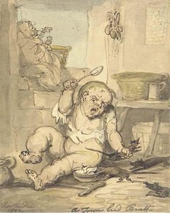 A Town Bred Bratt — Thomas Rowlandson
