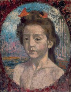 Portrait De Jeune Fille — Georges Lemmen