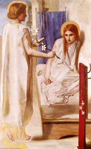 Ecce Ancilla Domini! — Dante Gabriel Rossetti, Romantic Revival
