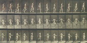 Woman Using Skipping Rope, From The Book Animal Locomotion — Eadweard J Muybridge
